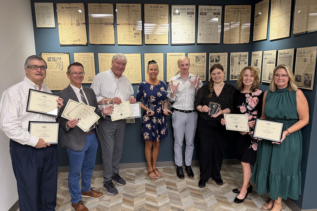 Jacksonville Daily Record takes top honors in government reporting, ad design and more in statewide contest