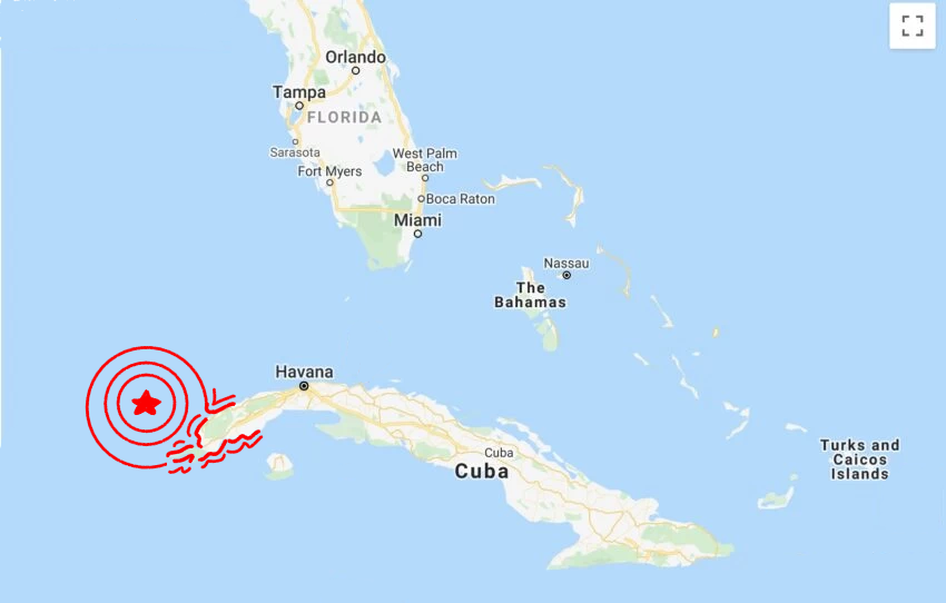 6.1 magnitude earthquake in Cuba causes tremors across Florida