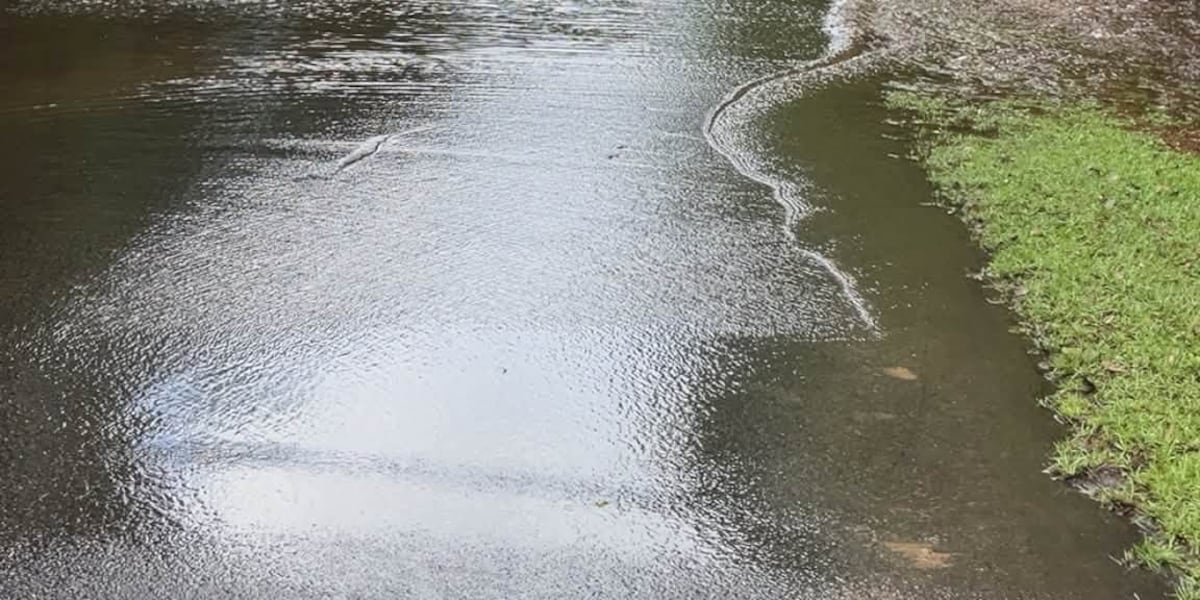Milton, Florida area still dealing with road flooding Sunday