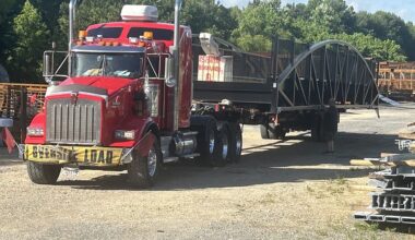 Ward Trail bridge arrives in Windermere