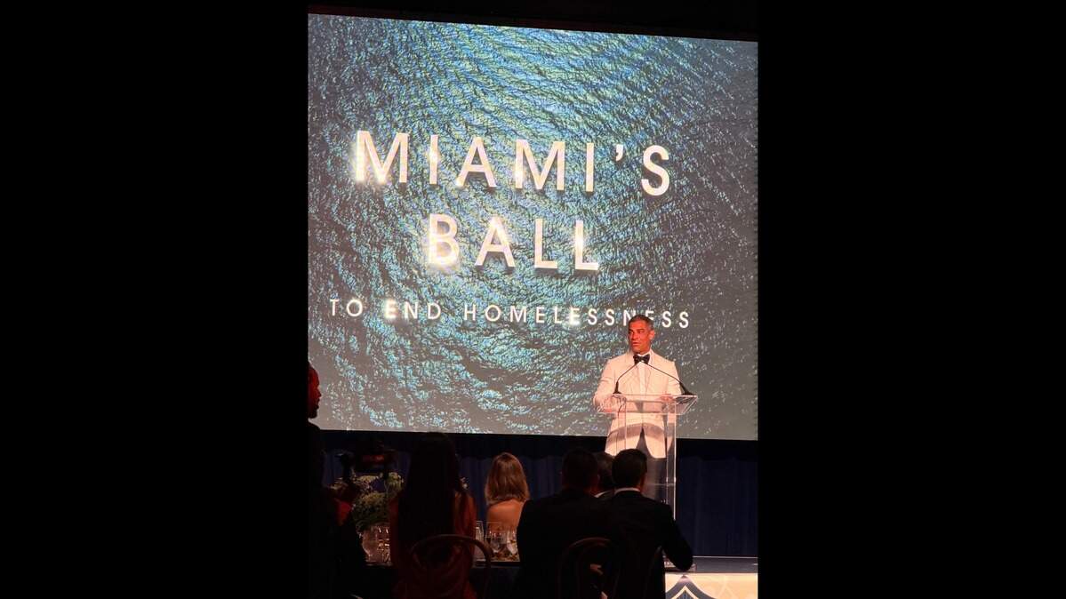 Francis Suarez, the former mayor of Miami, hosts the third annual Miami’s Ball to End Homelessness on Saturday, June 6, 2026, at the JW Marriott Marquis hotel. Francis Suarez, the former mayor of Miami, hosts the third annual Miami’s Ball to End Homelessness on Saturday, June 6, 2026, at the JW Marriott Marquis hotel.
