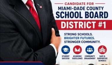 Dr. Bernard W. H. Jennings Announces Candidacy for Miami-Dade County School Board District 1