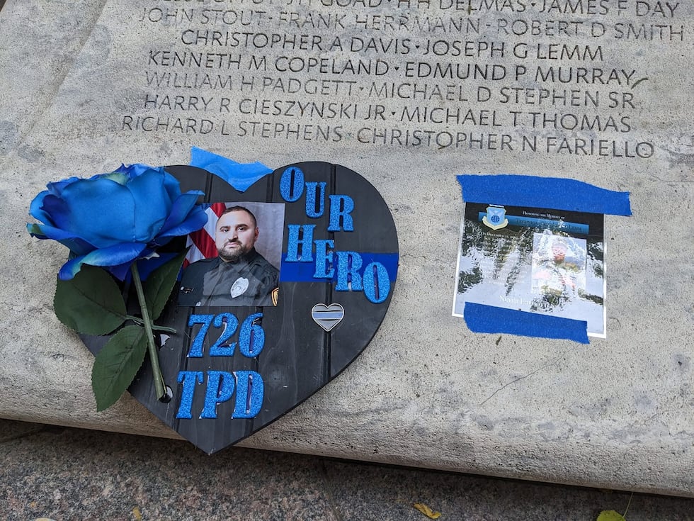 One year after being killed in the line of duty, TPD Officer Christopher Fariello was honored...