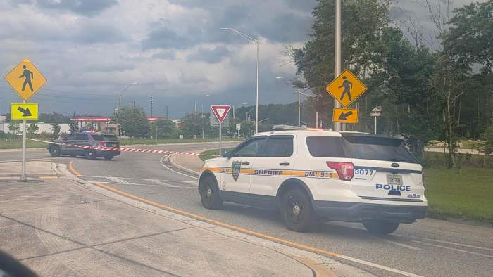 Heavy police activity, including helicopter, closes Pritchard Road near I-295 on Saturday