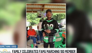 Something Good: Family celebrates FAMU Marching 100 member