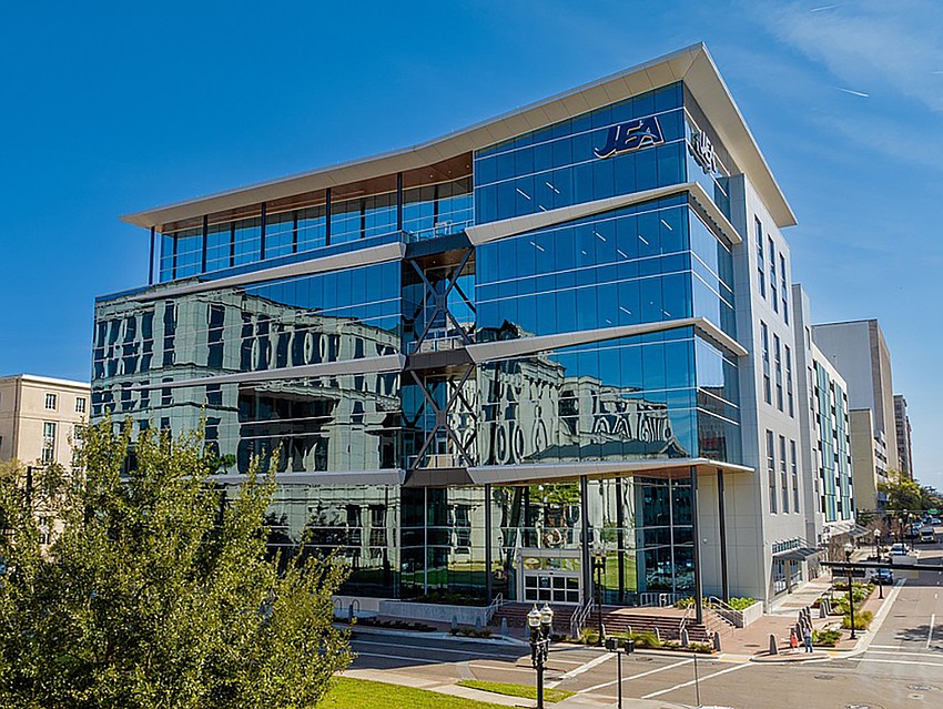 The JEA headquarters in Downtown Jacksonville.