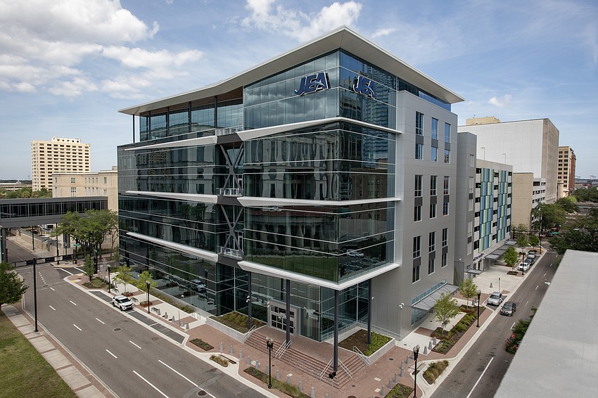 The new JEA headquarters building in Downtown Jacksonville. The new JEA headquarters building in Downtown Jacksonville.