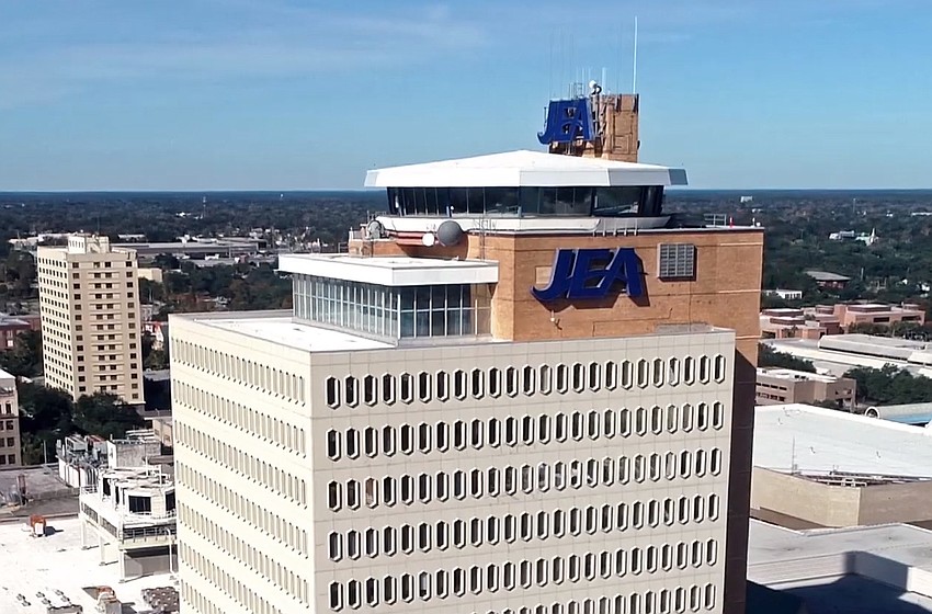 The former JEA headquarters in Downtown Jacksonville once featured a revolving restaurant on the roof. The former JEA headquarters in Downtown Jacksonville once featured a revolving restaurant on the roof.