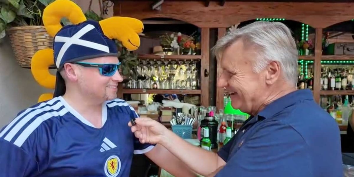 Tartan Army: Scottish soccer fans descend on South Florida ahead of match against Brazil in Miami