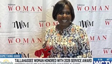 Something Good: Tallahassee woman honored with 2026 service award