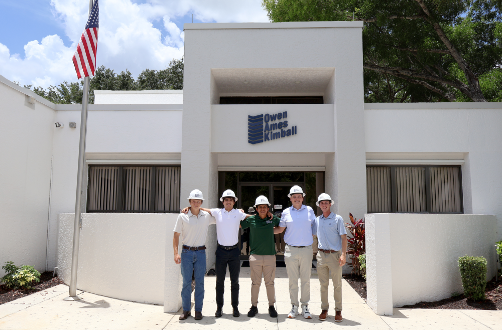 Owen-Ames-Kimball welcomes 2026 summer intern class