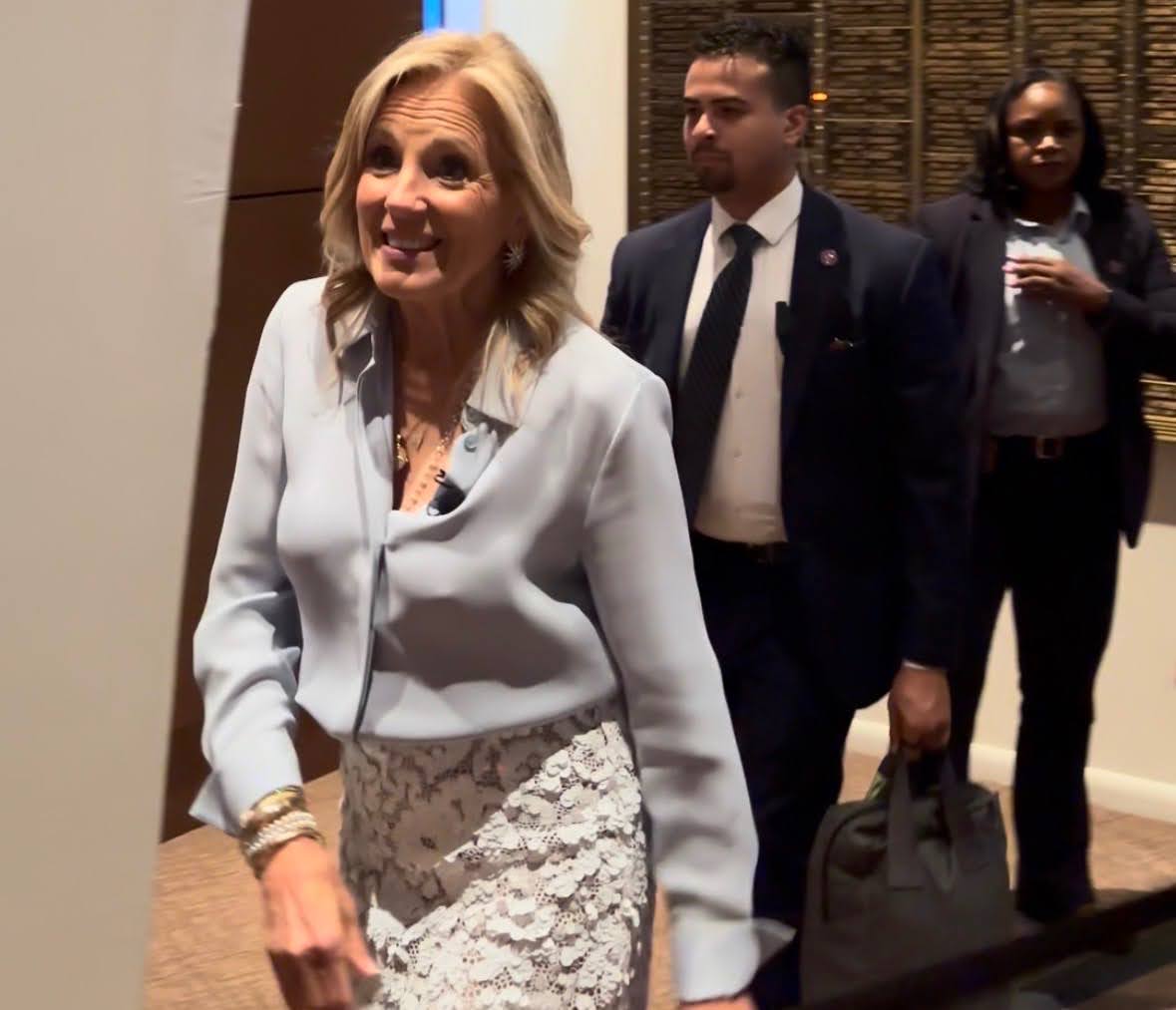 Former First Lady Jill Biden Visits Miami