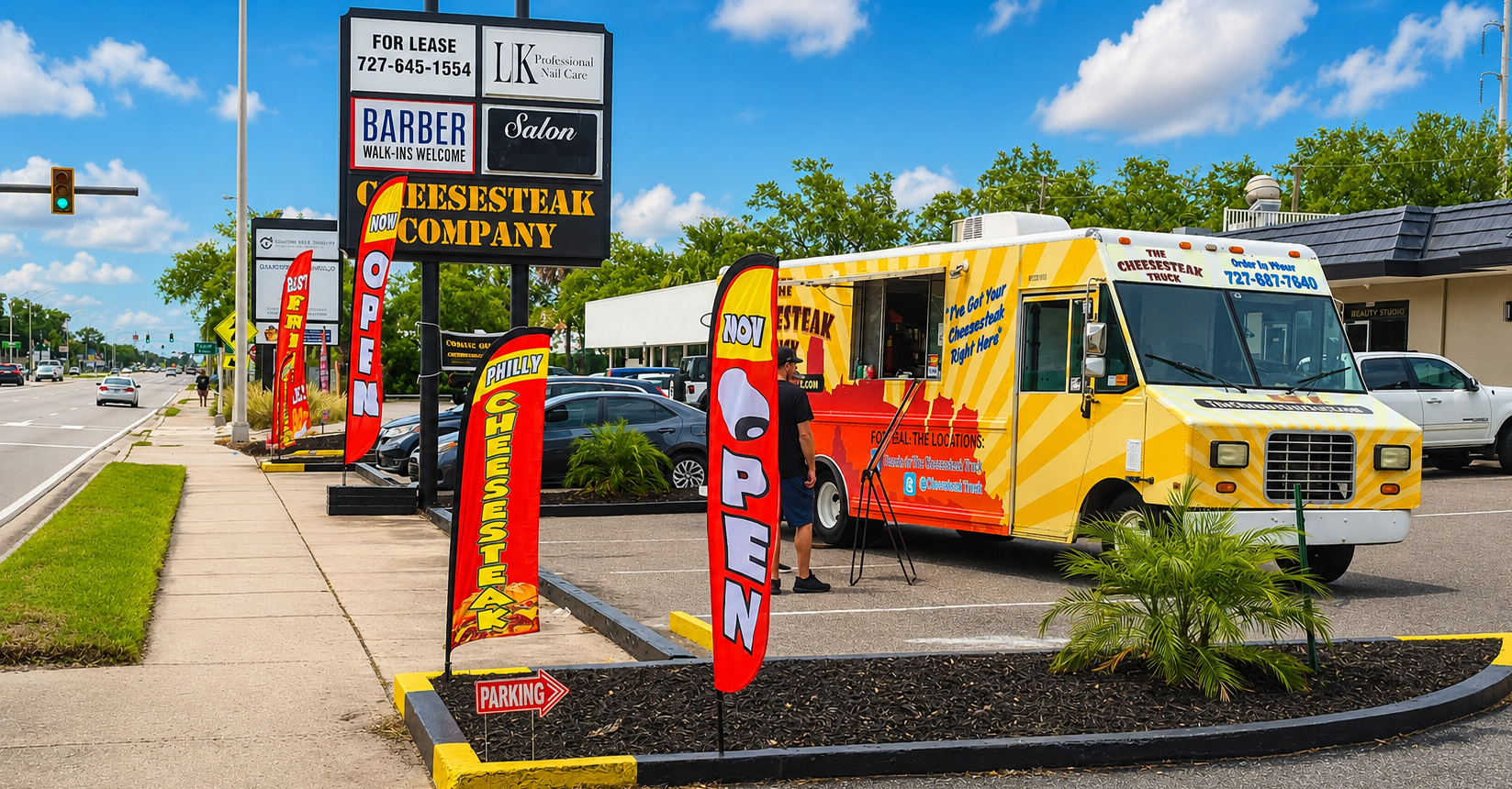 Cheesesteak Company to open brick and mortar restaurant on 4th Street in St. Pete this fall