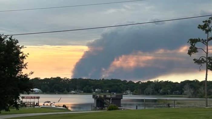Nearly-4,000-acre fire burning on US forest land in Volusia County