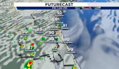 LIVE RADAR: Afternoon storms already firing up amid dangerous heat