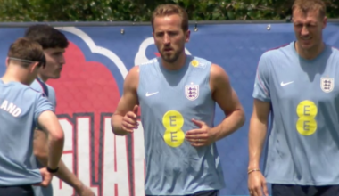 England's World Cup team trains in Palm Beach Gardens after 1-0 win over New Zealand in Tampa