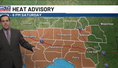 Our first Heat Advisory of the season on Saturday 🔥🥵