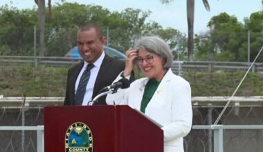 Levine Cava OK after appearing to get lightheaded during groundbreaking ceremony in Miami-Dade – NBC 6 South Florida