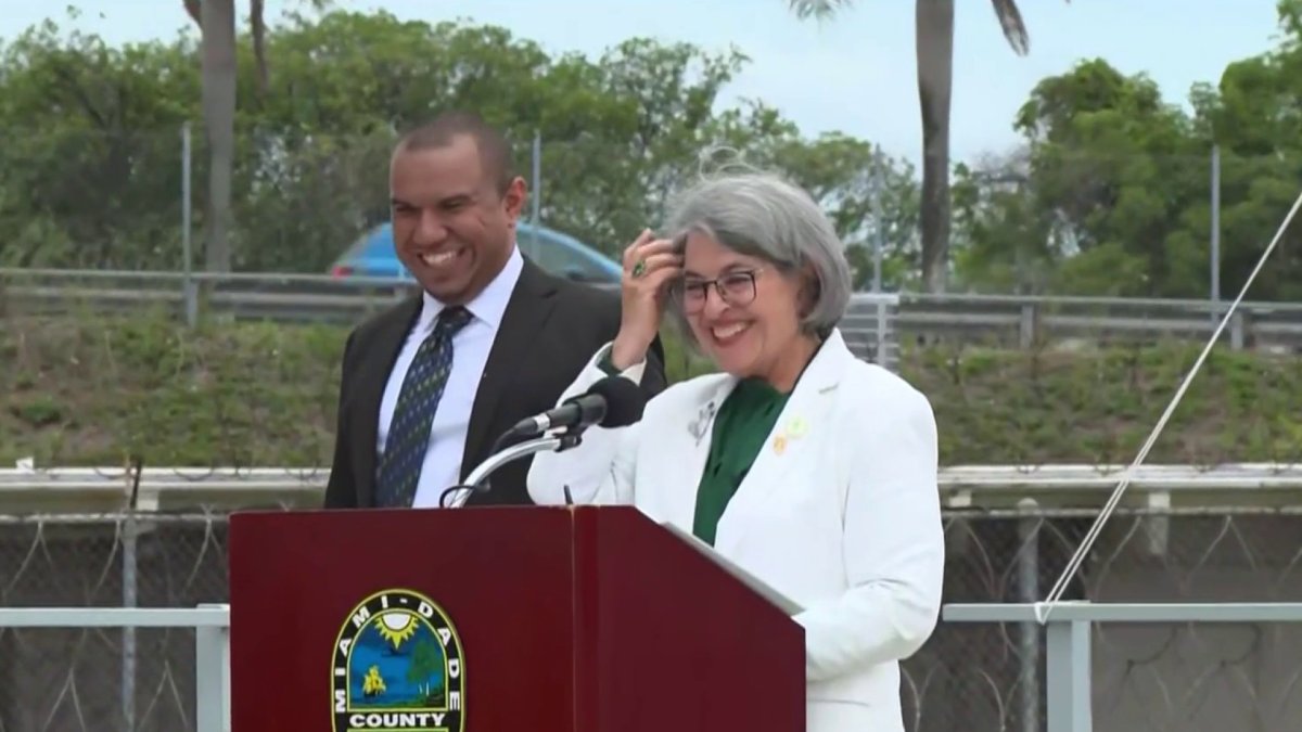 Levine Cava OK after appearing to get lightheaded during groundbreaking ceremony in Miami-Dade – NBC 6 South Florida
