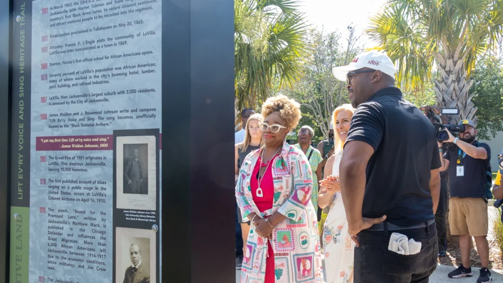 LaVilla heritage trail unveiled at Lift Ev’ry Voice and Sing Park
