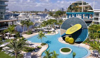 You can now play on Fort Lauderdale's first floating pickleball court
