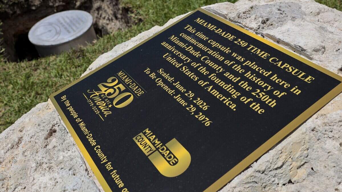 Miami-Dade marks 250th with a time capsule at Tropical Park