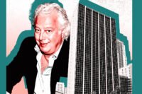 RFR Realty's Aby Rosen with 100 Biscayne office tower at 100 Biscayne Boulevard in downtown Miami