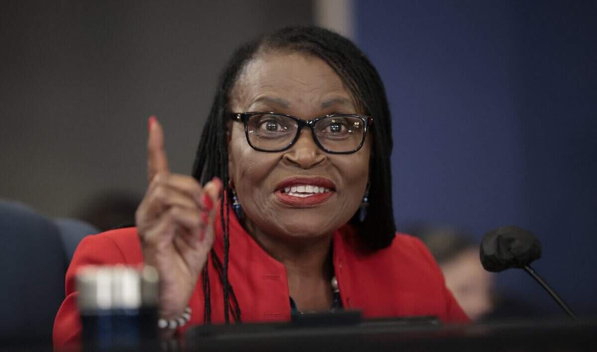 Miami-Dade Commissioner Marleine Bastien speaks during a Sept. 4, 2025, meeting. She is running for reelection this year.