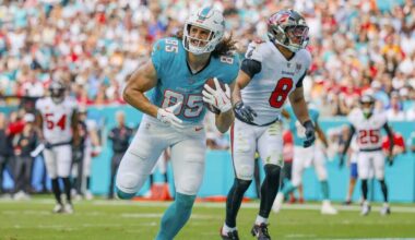 Dulcich becoming key target for Willis during Dolphins OTA’s