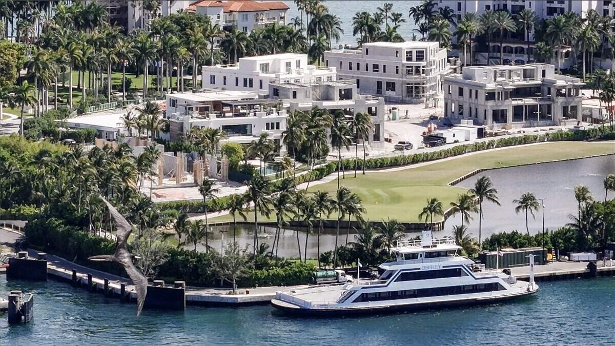 Take a look inside the exclusive Fisher Island mansions