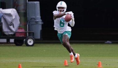 ’ Malik Washington growing into Dolphins’ No. 1 receiver