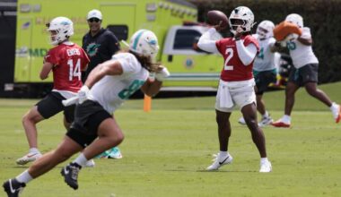QB Malik Willis is the Dolphins player who needs the most work