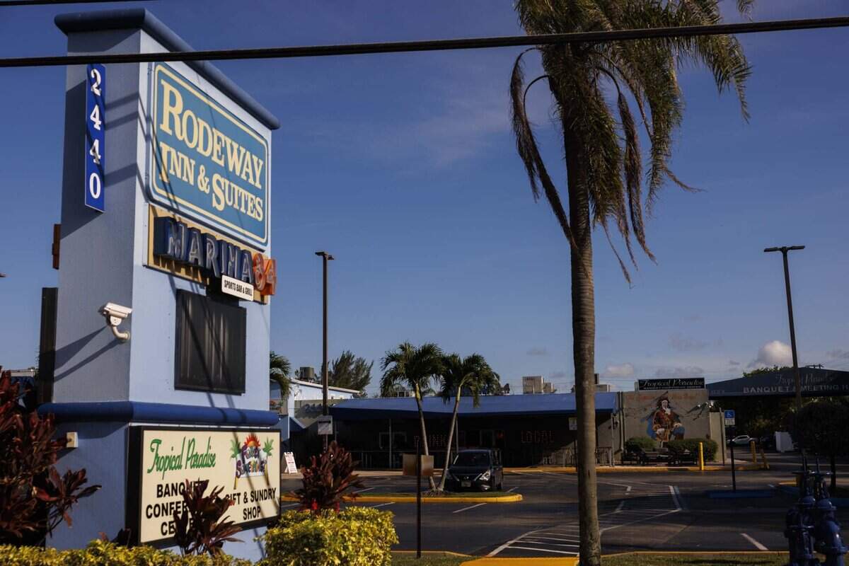 The Rodeway Inn sits on W. State Rd 84 on Thursday, May 21, 2026, in Fort Lauderdale, Fla.