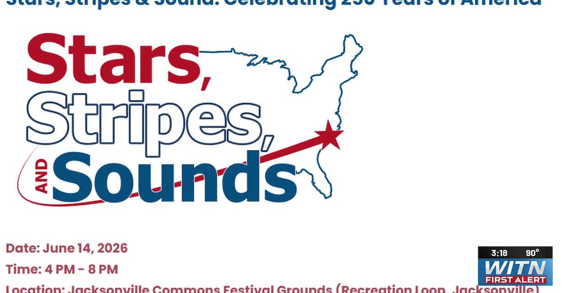 Jacksonville to host concert celebrating America’s 250th anniversary
