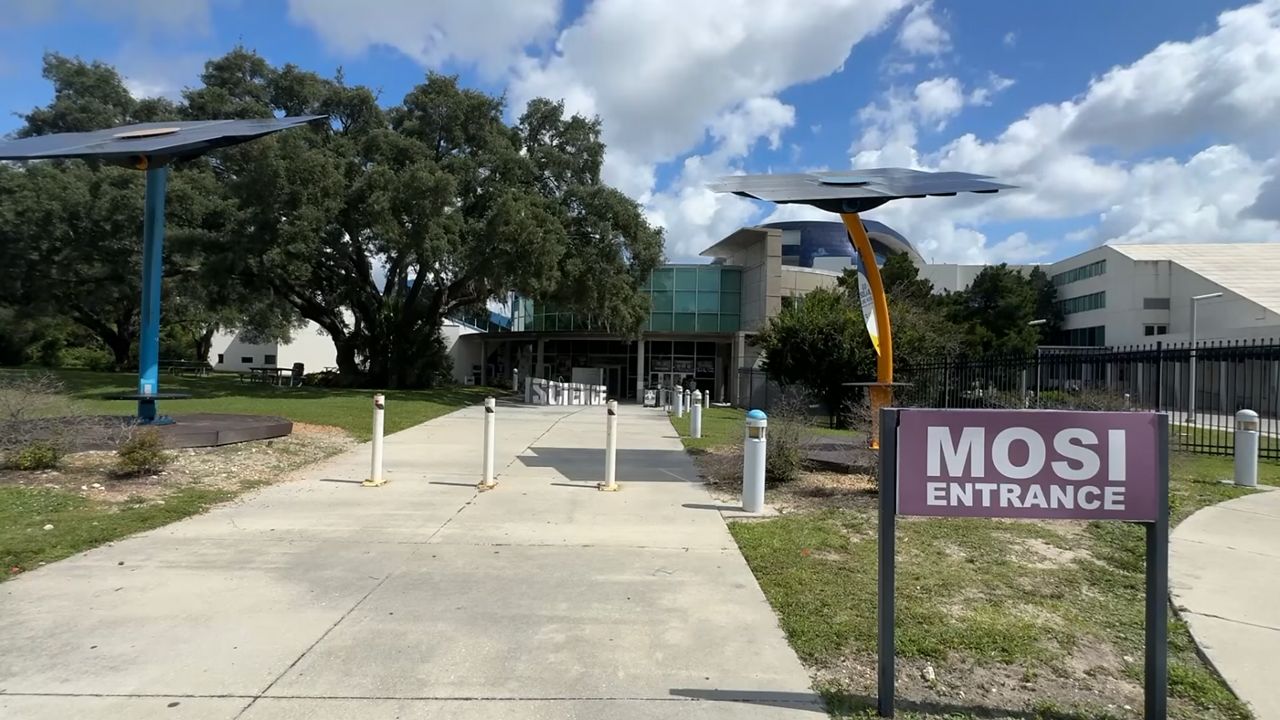 Earlier this week, Hillsborough Board of County commissioners authorized the Tampa Sports Authority to negotiate a contract with Suffolk Construction. The project will see a $70 million indoor field house built at MOSI. (Spectrum News/Calvin Lewis)