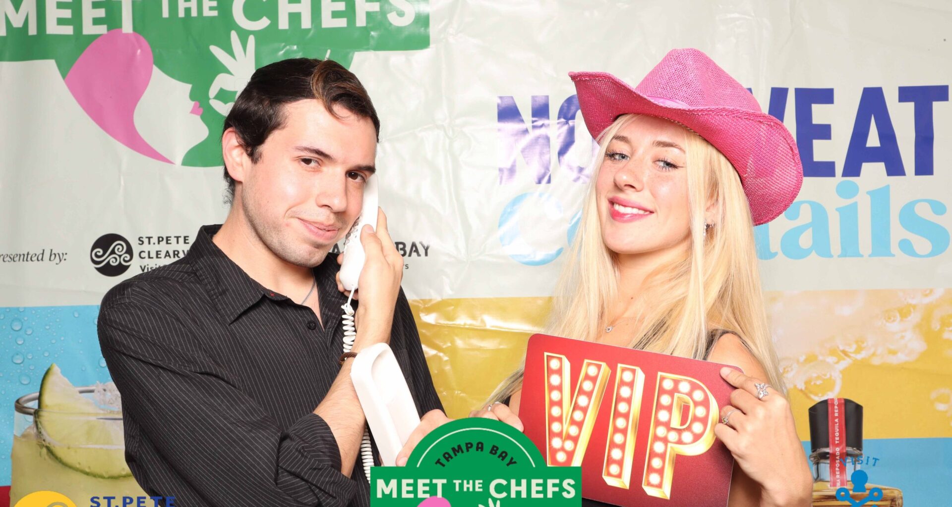 Everyone who stepped into the photo booth at Tampa's Meet The Chef's 2026