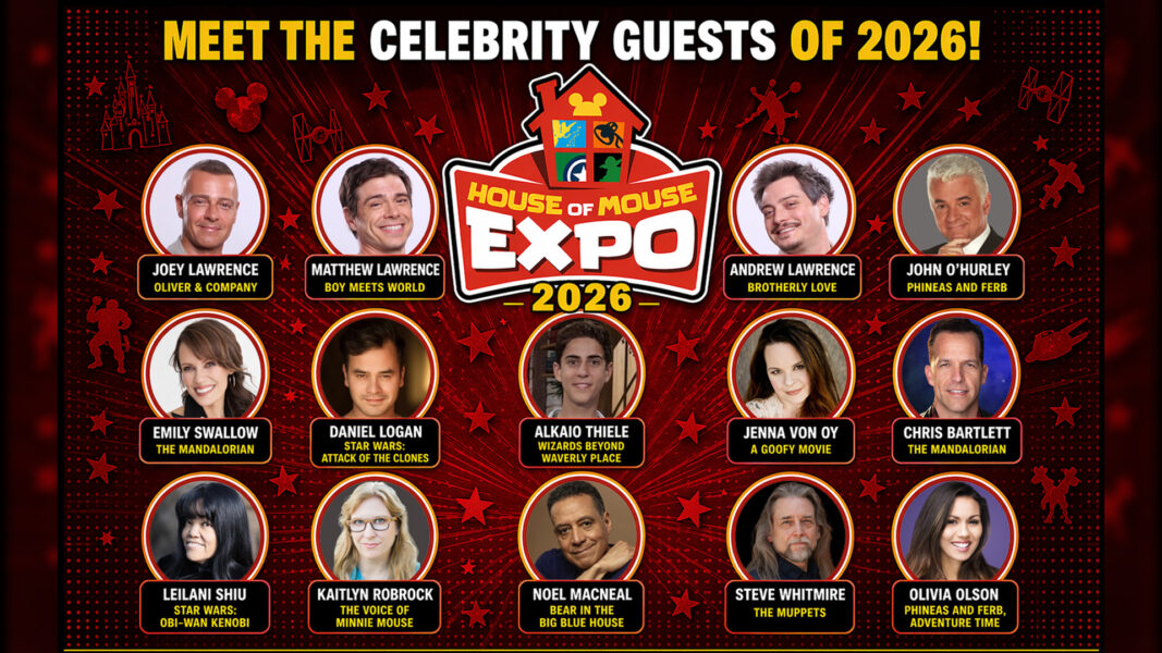 Meet the Celebrity Guests of House of Mouse Expo 2026 | The Main Street Mouse Meet the Celebrity Guests of House of Mouse Expo 2026