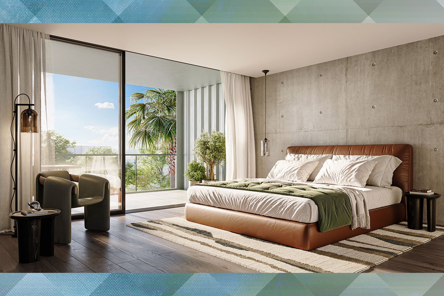 Rendering of The Boxer affordable housing project