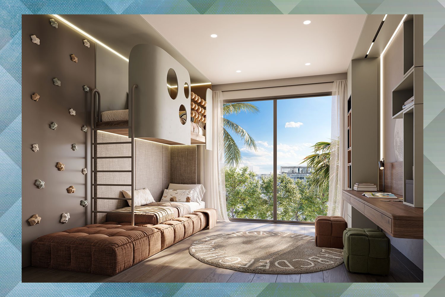 Rendering of The Boxer affordable housing project