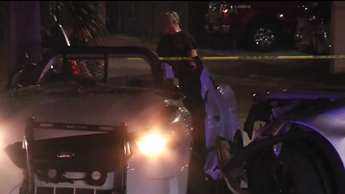 Miami officer hospitalized after cruiser struck by other vehicle in Little Havana, police say – NBC 6 South Florida