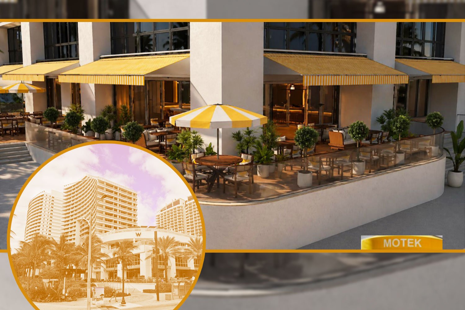 Motek Opening 1st Broward Restaurant at W Fort Lauderdale