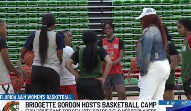 FAMU women’s bball head coach Bridgette Gordon hosts camp