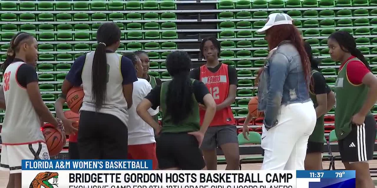 FAMU women’s bball head coach Bridgette Gordon hosts camp