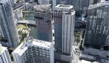 Newgard Group and Two Roads Development Mark Major Construction Milestone at One Brickell Riverfront With Installation of Architectural Crowns — PROFILEmiami South Florida Real Estate and Lifestyle