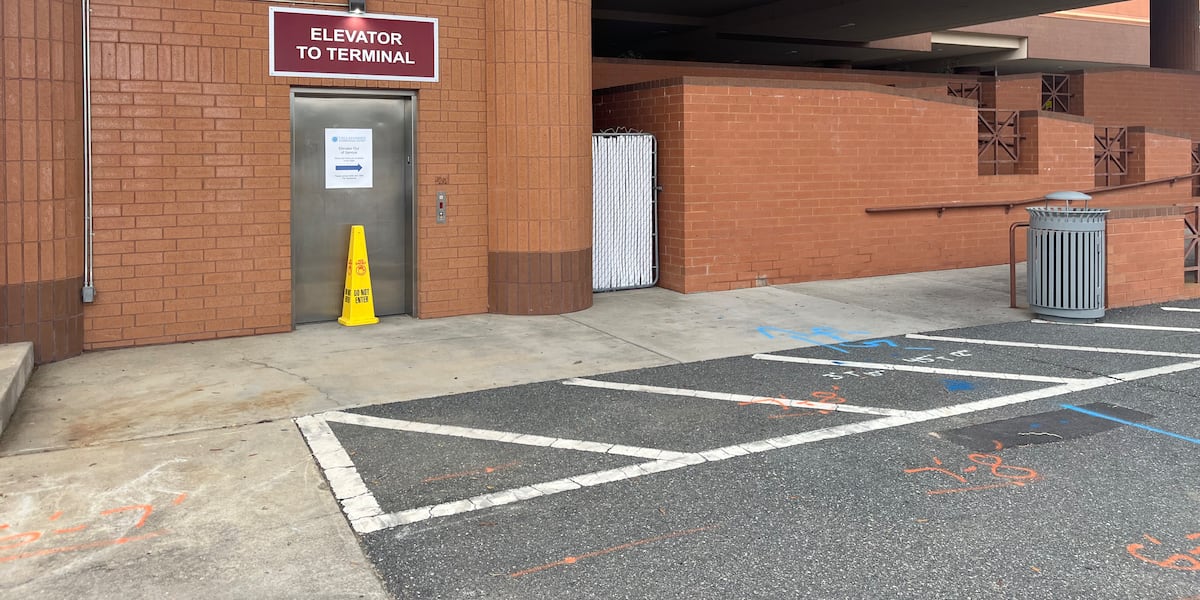 Tallahassee International Airport elevator still closed after 2 years, repairs now underway