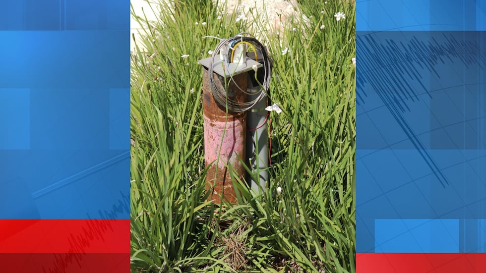 Seismometer wellhead on FSU campus