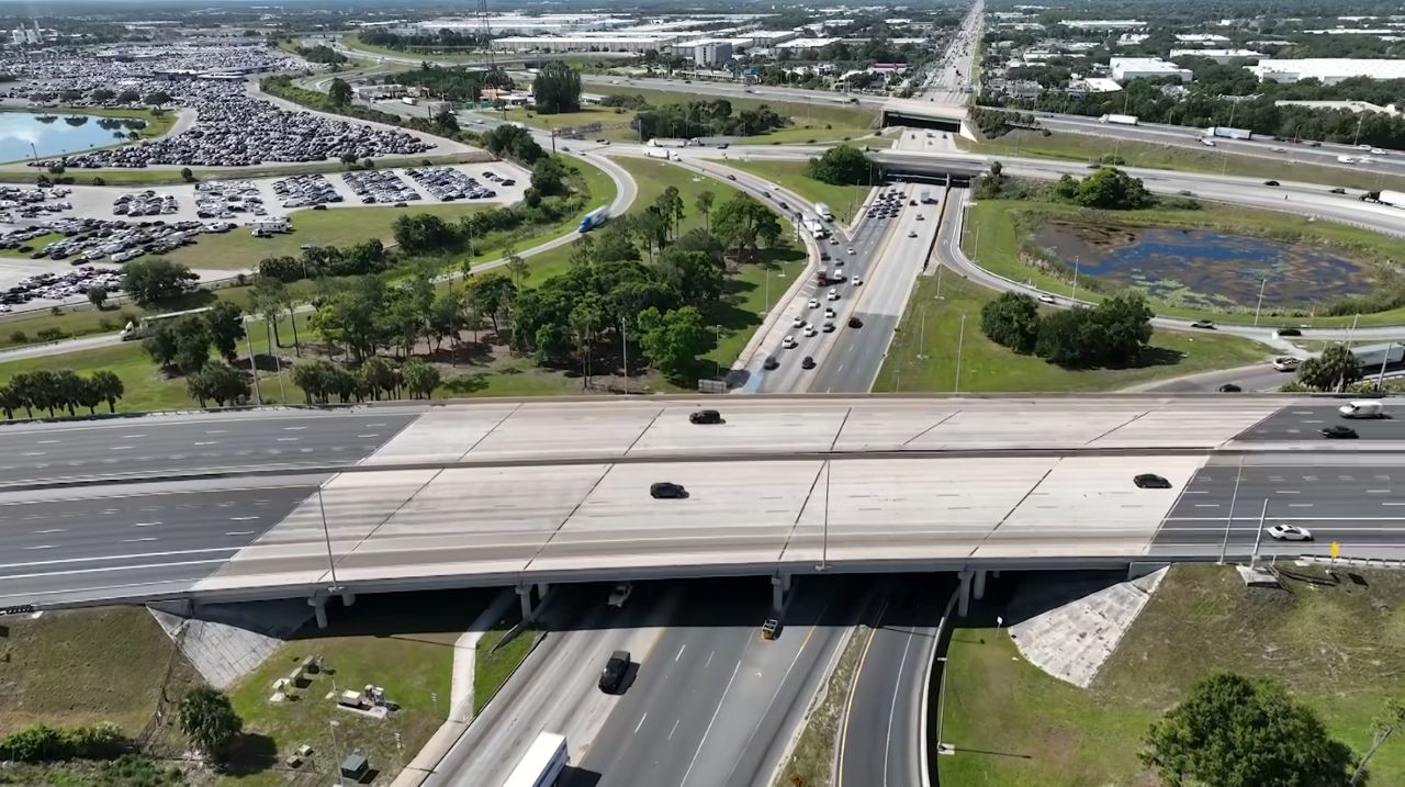 A project near Orange Blossom Trail, State Road 528 and the Turnpike aims to cut delays and improve access. (Spectrum News 13/Elmancie Kelley)