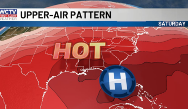 First Alert Daily: Austin is tracking a brief break from rain, turning HOT for Tallahassee, the Big Bend and South Georgia