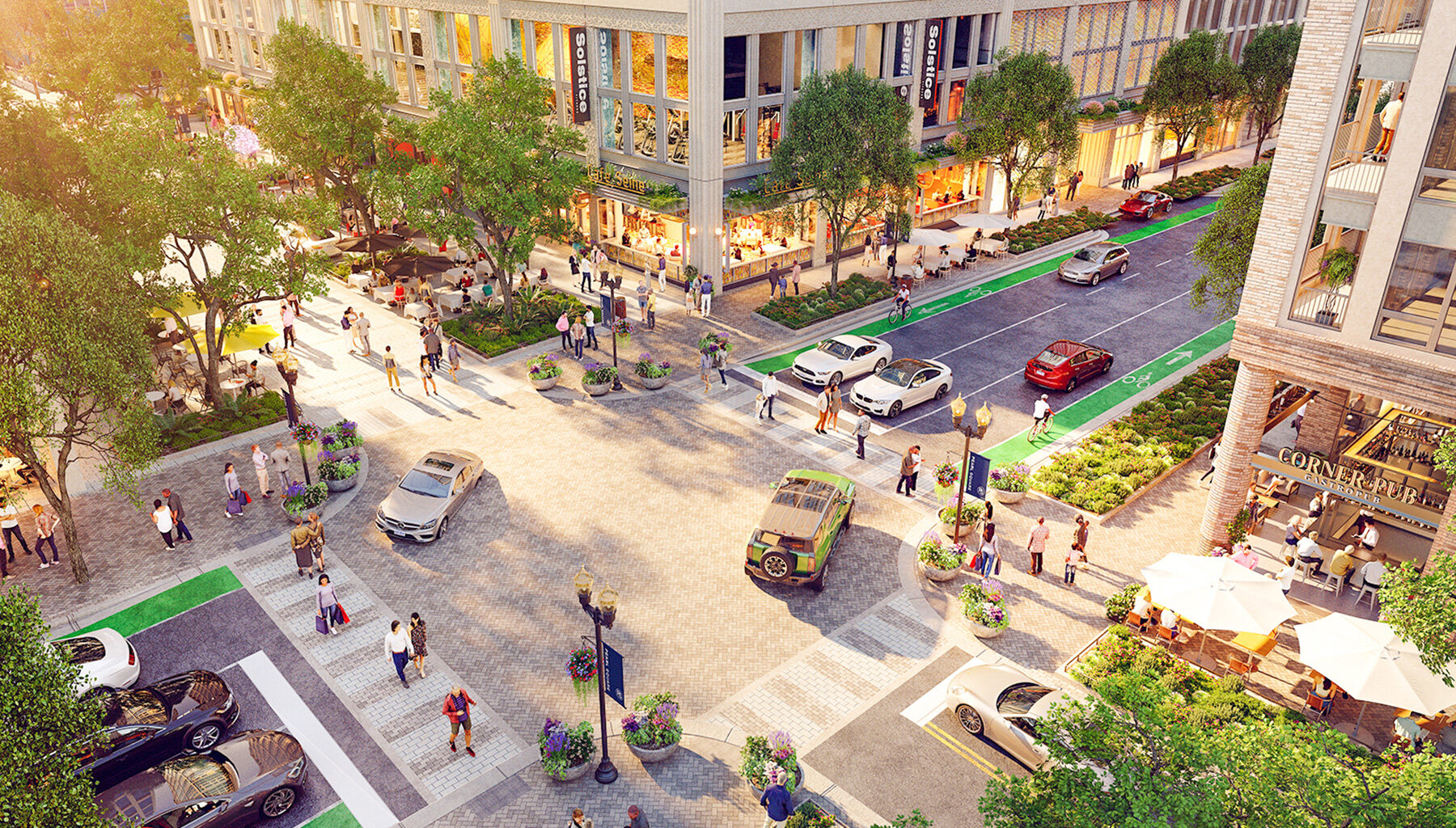 A road diet is planned for Beaver Street, reducing the number of lanes, expanding sidewalks and adding bike lanes to the corridor between Laura and Clay Streets.