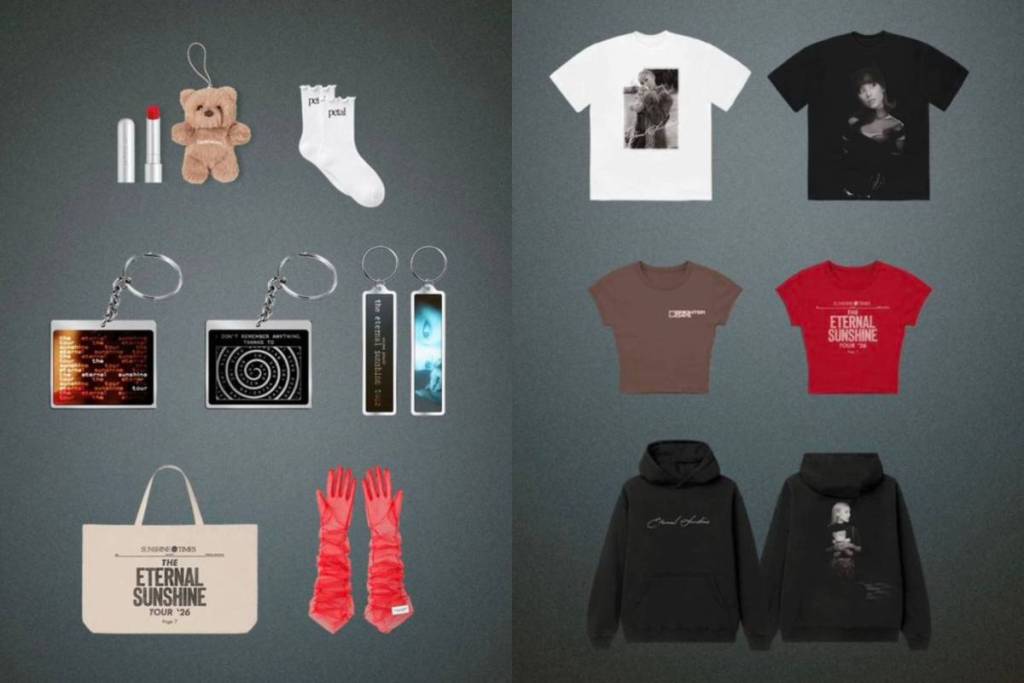 Ariana Grande pop-up merch
